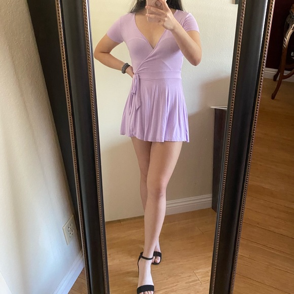 Lilac Romper - Picture 1 of 4